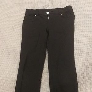 Black kids pants